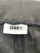 OBEY Φόρμα Παντελόνι Casual Με Λογότυπο Μαύρο Unisex XL