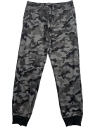 OBEY PANTALONE TUTA CAMOUFLAGE CON ELASTICO GRIGIO UOMO L