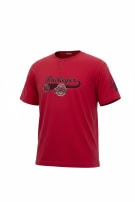 OHIO STATE HENLEY T SHIRT GRAPHIC RED UOMO PRE OWNED L