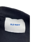 OLD NAVY Ανδρική Πλεκτή Μπλούζα Crewneck Casual Μαύρη Μέγεθος L