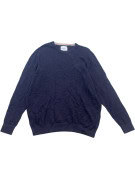 OLD NAVY MAGLIONE CREWNECK MINIMAL NAVY UOMO PRE OWNED L