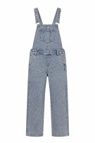OLD NAVY DENIM PINAFORE OVERALLS VINTAGE WASHED BLUE WOMEN PRE OWNED S