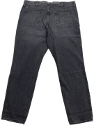 Old Navy Jeans Straight Taper Built-In Tough Μαύρο Ανδρικό W38/L32