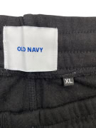 Old Navy Μαύρη Φόρμα Παντελόνι Με Λάστιχο Ανδρική XL
