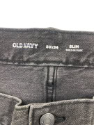 OLD NAVY ΠΑΝΤΕΛΟΝΙ JEANS SLIM BUILT-IN FLEX ΓΚΡΙ ΑΝΔΡΙΚΟ 6XL (W50)