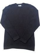 OLD NAVY ΠΛΕΚΤΗ ΜΠΛΟΥΖΑ ΜΠΛΕ ΑΝΤΡΙΚΟ PRE OWNED L