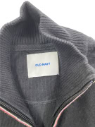 Old Navy Πλεκτή Ζακέτα Casual Full Zip Μαύρη Ανδρική XL