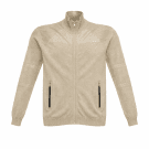 Old Navy Πλεκτή Ζακέτα Casual Full Zip Μπεζ Ανδρική XL
