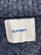 OLD NAVY Knit Half Zip Sweater Casual Solid Blue Men’s 3XL