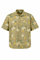 OLD NAVY SHIRT FLORAL BEIGE MENS PRE OWNED XXL