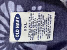 OLD NAVY ΠΟΥΚΑΜΙΣΟ GRAPHIC ΜΠΛΕ ΑΝΤΡΙΚΟ PRE OWNED XXL