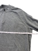 OLD NAVY ΠΟΥΛΟΒΕΡ ΜΕ ΜΙΣΟ ΦΕΡΜΟΥΑΡ MINIMAL ΓΚΡΙ ΑΝΤΡΙΚΟ PRE OWNED XL