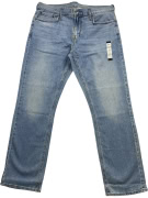 OLD NAVY Τζιν Παντελόνι Slim Built-In Flex Light Wash Μπλε Ανδρικό Μέγεθος 34x30 (XL)
