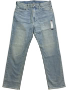 Old Navy Τζιν Παντελόνι Straight Fit Γαλάζιο Ανδρικό W34 L34
