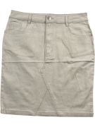 OLD NAVY Vintage Denim Skirt with Logo Beige Women’s XS