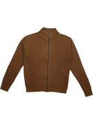 OLD NAVY Knitted Zip Cardigan Casual Brown Women’s L-XL