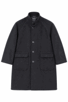 1980s OLIVER HERRINGTON COAT BLACK MEN PRE OWNED XL