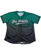ONE NEMESIS BASEBALL JERSEY GRAPHIC ΠΡΑΣΙΝΟ ΑΝΔΡΙΚΟ PRE OWNED
