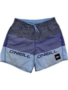 O\'NEILL SWIM SHORTS STRIPED BLUE MEN PRE OWNED M