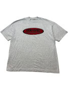 ONEITA MAGLIETTA GRAFICA VINTAGE COLLEGIATE GRIGIO UNISEX PRE OWNED XXL