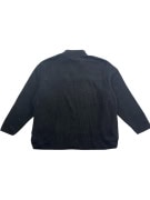 ONLY & SONS FLEECE HALF-ZIP SWEATSHIRT CASUAL BLACK MEN'S 4XL