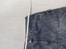 LEVIS CARGO SHORTS VINTAGE WASHED BLACK MENS PRE OWNED L