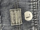 LEVIS CARGO SHORTS VINTAGE WASHED BLACK MENS PRE OWNED L