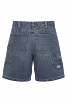 LEVIS CARGO SHORTS VINTAGE WASHED BLACK MENS PRE OWNED L