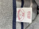 BROOKS BROTHERS POLO SHIRT STRIPED GREY BLUE ANTRIKO PRE OWNED L