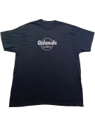 ORLANDO FLORIDA T-SHIRT LOGO ΜΑΥΡΟ UNISEX XL