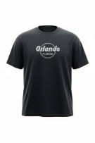 ORLANDO FLORIDA T-SHIRT LOGO ΜΑΥΡΟ UNISEX XL