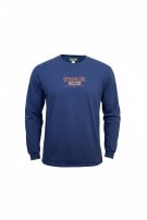 OUTDOOR LIFE 90s ΜΑΚΡΥΜΑΝΙΚΗ ΜΠΛΟΥΖΑ GRAPHIC NAVY ΑΝΤΡΙΚΟ PRE OWNED 3XL