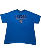OXFORD UNIVERSITY T SHIRT COLLEGIATE ΜΠΛΕ UNISEX PRE OWNED XL