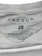 PACSUN T SHIRT GRAFICA RACING GRIGIA UOMO PRE OWNED S