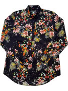 PAISLEY G RAY ΠΟΥΚΑΜΙΣΟ FLORAL ΜΑΥΡΟ ΓΥΝΑΙΚΕΙΟ PRE OWNED M