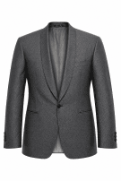PAL ZILERI GIACCA BLAZER MOTIVO GRIGIO UOMO PRE OWNED L