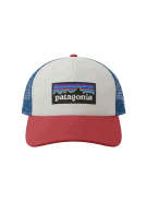 1990s PATAGONIA ΚΑΠΕΛΟ TRUCKER VINTAGE ΛΕΥΚΟ ΚΟΚΚΙΝΟ ΜΠΛΕ UNISEX PRE OWNED