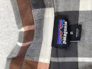 PATAGONIA CAMICIA CHECKED NERO GRIGIO UOMO PRE OWNED M