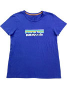 PATAGONIA T SHIRT GRAPHIC ΜΠΛΕ ΓΥΝΑΙΚΕΙΟ PRE OWNED M