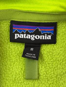 PATAGONIA FLEECE JACKET SPORTSWEAR GREEN WOMENS PRE OWNED M