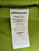 PATAGONIA FLEECE JACKET SPORTSWEAR GREEN WOMENS PRE OWNED M