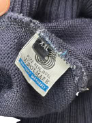 PAUL & SHARK ΠΛΕΚΤΗ ΜΠΛΟΥΖΑ ΜΕ ΦΕΡΜΟΥΑΡ 1/4 ΣΚΟΥΡΟ ΜΠΛΕ UNISEX XXL