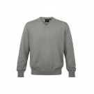 PAUL & SHARK ΠΛΕΚΤΟ ΠΟΥΛΟΒΕΡ V-NECK ΓΚΡΙ/ΜΠΕΖ (GREY/BEIGE) - M