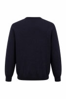 IL GRANCHO VINTAGE ΠΟΥΛΟΒΕΡ V NECK MINIMAL ΜΑΥΡΟ ΑΝΤΡΙΚΟ PRE OWNED L