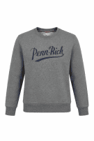 PENN RICH SWEATSHIRT CLASSIC GREY MEN PRE OWNED M