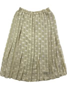 PENNYBLACK SKIRT VINTAGE POLKA DOT BEIGE WOMEN'S L