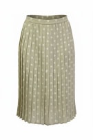 PENNYBLACK SKIRT VINTAGE POLKA DOT BEIGE WOMEN'S L