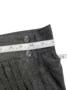 Pennyblack Gonna midi plissettata grigia da donna M
