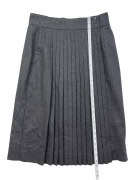 Pennyblack Gonna midi plissettata grigia da donna M