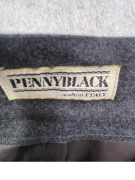 Pennyblack Gonna midi plissettata grigia da donna M